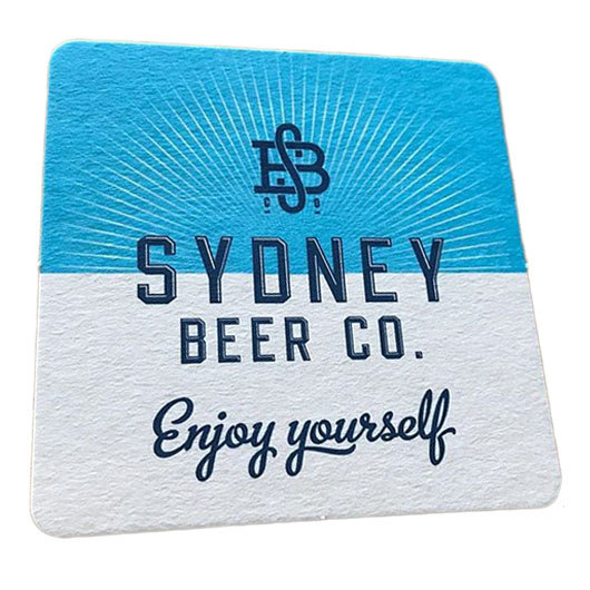Printed Square Beer Coasters